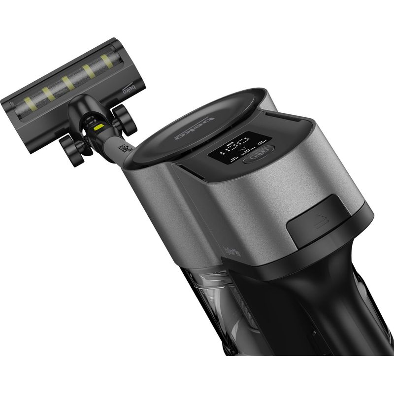 Electronice si Electrocasnice - Ingrijirea locuintei - Aspiratoare - Aspirator Vertical BEKO ErgoClean PRO VRT84225VI, 0.55l, 25.2V, Autonomie Maxima 45 min, Negru-Gri - Infinity.ro