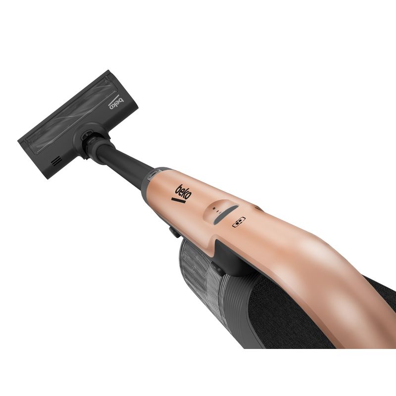 Electronice si Electrocasnice - Ingrijirea locuintei - Aspiratoare - Aspirator vertical 2in1 BEKO VRT65421VC, 250W, 0.4l, autonomie max 40 min, lumina LED, filtru HEPA 10, TrayClean - Infinity.ro