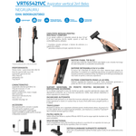 Electronice si Electrocasnice - Ingrijirea locuintei - Aspiratoare - Aspirator vertical 2in1 BEKO VRT65421VC, 250W, 0.4l, autonomie max 40 min, lumina LED, filtru HEPA 10, TrayClean - Infinity.ro