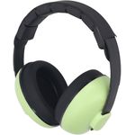 Jucarii, Copii si Bebe - Carucioare si articole de transport - Accesorii transport copii - Casti antifonice bebelusi, Copii 3-48 luni, Model ajustabil, Protectie auditiva, 25dB, Verzi, WePro Store - Infinity.ro