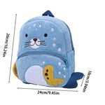 Fashion, accesorii si bijuterii - Copii - Accesorii copii - Genti si rucsacuri copii - Ghiozdan Gradinita pentru Copii prescolari WePro Store, Model Foca, plus, 26x24x10 - Infinity.ro