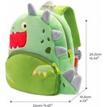 Fashion, accesorii si bijuterii - Copii - Accesorii copii - Genti si rucsacuri copii - Ghiozdan Gradinita pentru Copii prescolari WePro Store, Model Dinozaur, plus, 26x24x10 - Infinity.ro