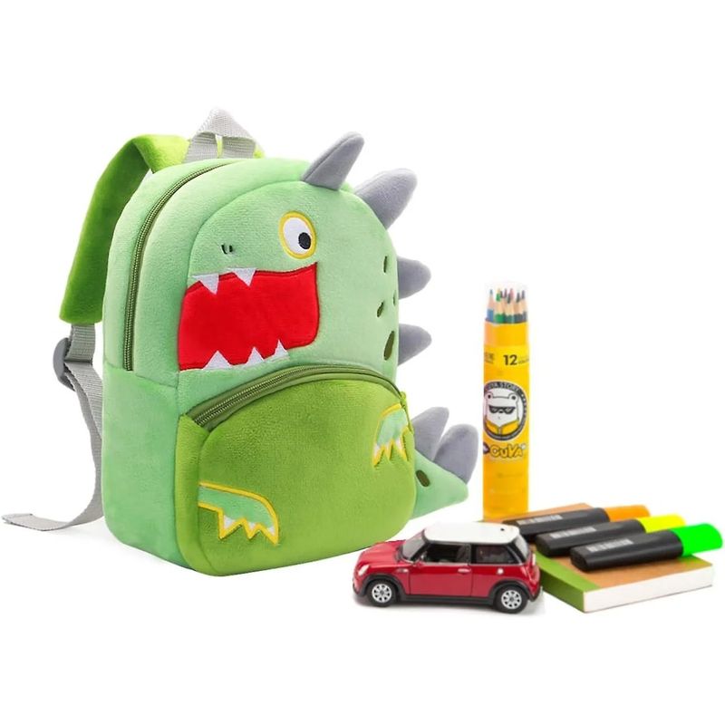 Fashion, accesorii si bijuterii - Copii - Accesorii copii - Genti si rucsacuri copii - Ghiozdan Gradinita pentru Copii prescolari WePro Store, Model Dinozaur, plus, 26x24x10 - Infinity.ro