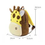 Fashion, accesorii si bijuterii - Copii - Accesorii copii - Genti si rucsacuri copii - Ghiozdan Gradinita pentru Copii prescolari WePro Store, model Girafa, plus, 26x24x10 - Infinity.ro