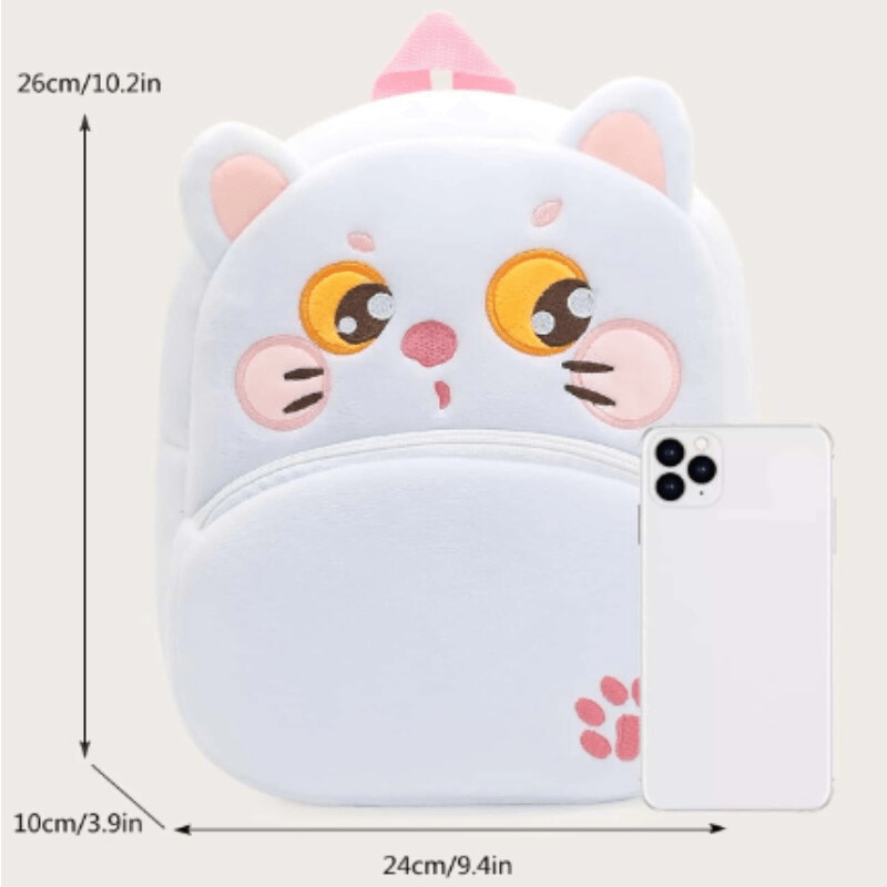 Fashion, accesorii si bijuterii - Copii - Accesorii copii - Genti si rucsacuri copii - Ghiozdan Gradinita pentru Copii prescolari WePro Store, Pisica, plus, 26x24x10 - Infinity.ro