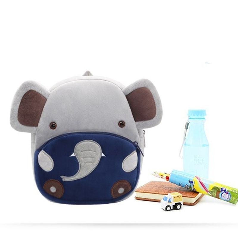 Fashion, accesorii si bijuterii - Copii - Accesorii copii - Genti si rucsacuri copii - Ghiozdan Gradinita pentru Copii prescolari WePro Store, Model Elefant, plus, 26x24x10 - Infinity.ro