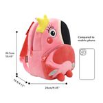 Fashion, accesorii si bijuterii - Copii - Accesorii copii - Genti si rucsacuri copii - Ghiozdan Gradinita pentru Copii prescolari WePro Store, Model Flamingo, plus, 26x24x10 - Infinity.ro