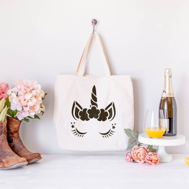 Casa si Gradina - Decoratiuni - DIY - Sabloane decorative pereti - Sablon Perete vopsire, tencuiala 0.7mm Cap de Unicorn model MXSP7432, 300 x 300 mm - Infinity.ro