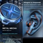 TV, Audio-Video si Foto - Portabile audio - Casti audio - Casti Wireless audio, Control prin atingere, Incarcare USB Type-C, Sunet Surround Dolby Atmos, IPX4, Argintiu - Infinity.ro