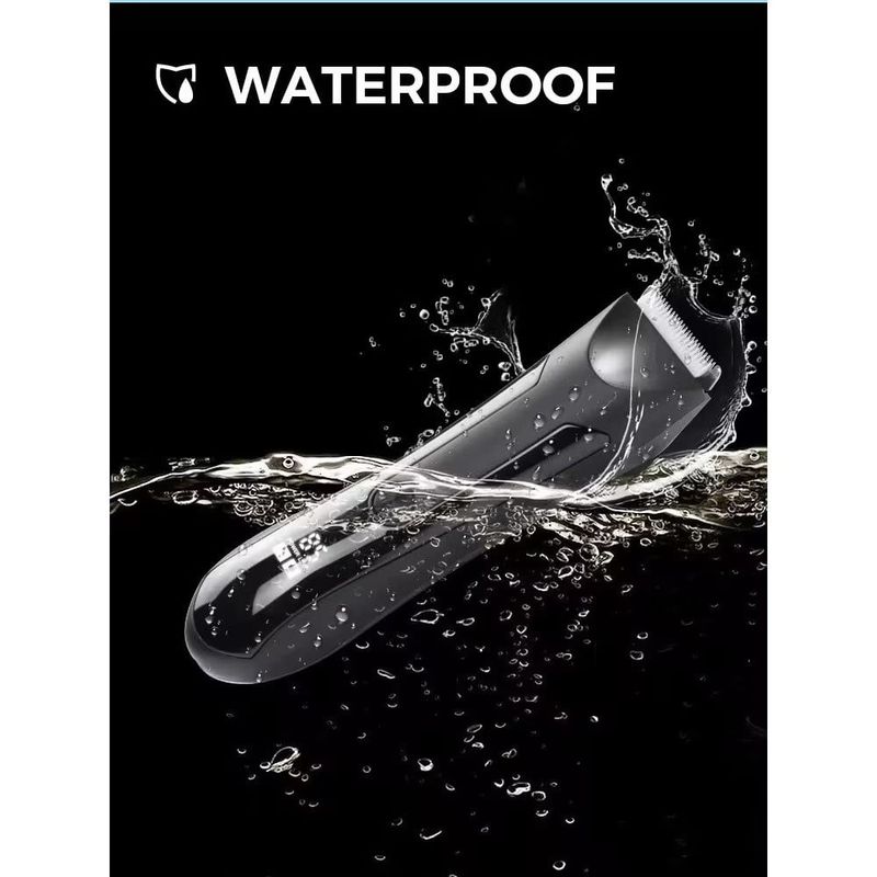 Ingrijire personala si Cosmetice - Aparate & accesorii ingrijire personala - Aparate de ras si tuns - Aparate de tuns - Aparat de Tuns si Ras NewEvo, Inghinal, Barba si Corp, Rezistent la Apa, cu Lumina Led, cu Stand de Incarcare - Infinity.ro