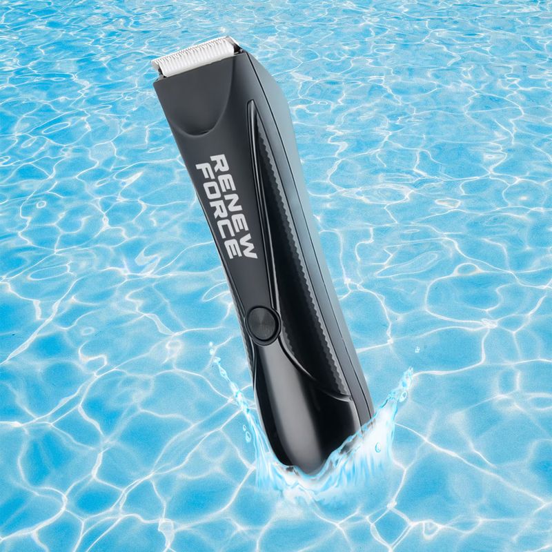 Ingrijire personala si Cosmetice - Aparate & accesorii ingrijire personala - Aparate de ras si tuns - Aparate de tuns - Aparat de Tuns si Ras NewEvo, Inghinal, Barba si Corp, Rezistent la Apa, cu Lumina Led, cu Stand de Incarcare - Infinity.ro