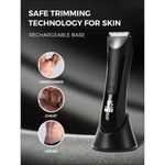 Ingrijire personala si Cosmetice - Aparate & accesorii ingrijire personala - Aparate de ras si tuns - Aparate de tuns - Aparat de Tuns si Ras NewEvo, Inghinal, Barba si Corp, Rezistent la Apa, cu Lumina Led, cu Stand de Incarcare - Infinity.ro