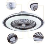 Casa si Gradina - Corpuri si surse de iluminat - Plafoniere, aplice si spoturi - Plafoniera LED cu Ventilator, Lumina Reglabila 2900k-6500k, 2520Lumeni, Diametru 52cm, Putere 36+36W - Infinity.ro