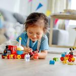 Jucarii, Copii si Bebe - Jucarii si jocuri - Seturi de constructie si cuburi - Seturi de constructie - Lego duplo  trenul zilei aniversare mickey si minnie 10941 - Infinity.ro