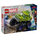 Jucarii, Copii si Bebe - Jucarii si jocuri - Seturi de constructie si cuburi - Seturi de constructie - Lego super heroes hulk in vehicul de teren contra lui thanos 76312 - Infinity.ro