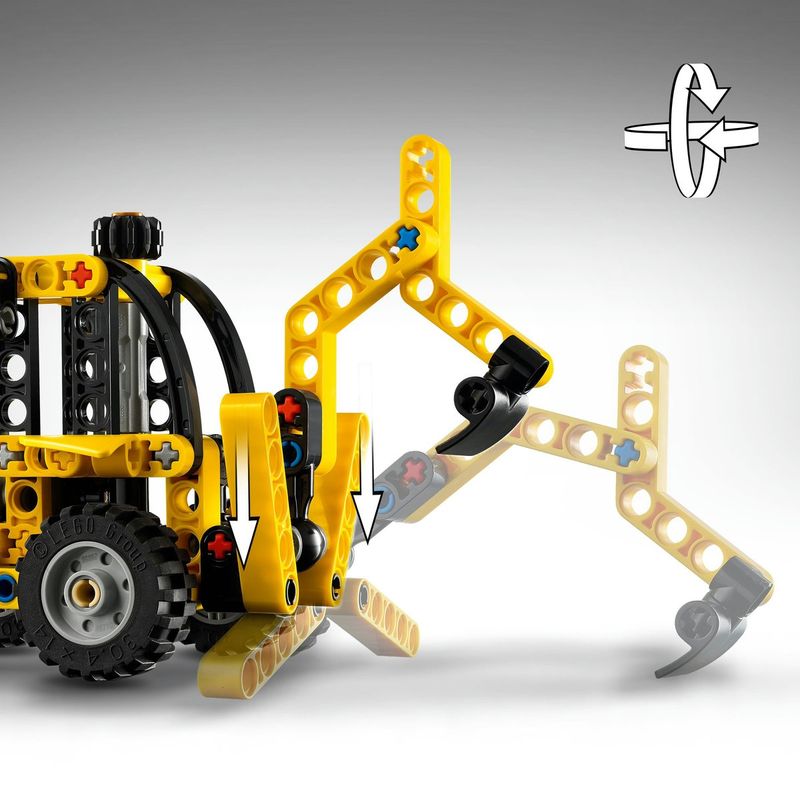 Jucarii, Copii si Bebe - Jucarii si jocuri - Seturi de constructie si cuburi - Seturi de constructie - Lego technic buldoexcavator 42197 - Infinity.ro