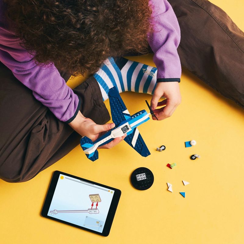 Jucarii, Copii si Bebe - Jucarii si jocuri - Seturi de constructie si cuburi - Seturi de constructie - Lego creator avion de curse 31160 - Infinity.ro