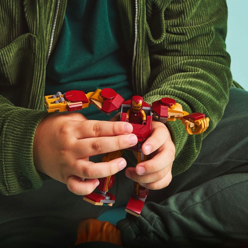 Jucarii, Copii si Bebe - Jucarii si jocuri - Seturi de constructie si cuburi - Seturi de constructie - Lego super heroes robotul iron man vs. ultron 76307 - Infinity.ro