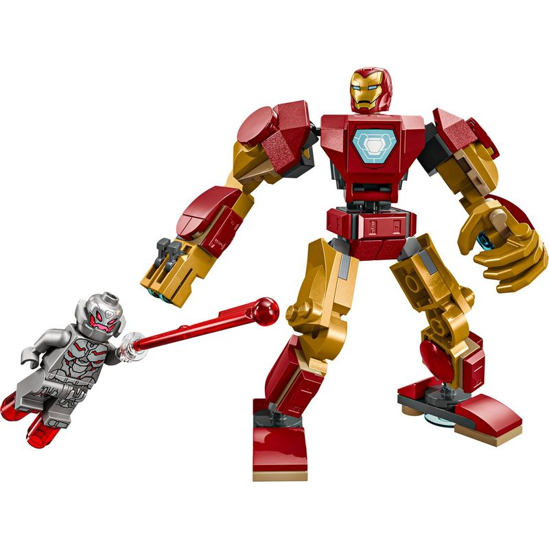 Jucarii, Copii si Bebe - Jucarii si jocuri - Seturi de constructie si cuburi - Seturi de constructie - Lego super heroes robotul iron man vs. ultron 76307 - Infinity.ro