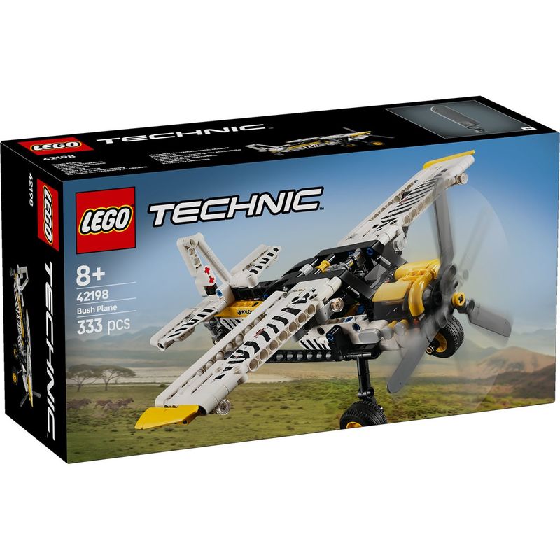 Jucarii, Copii si Bebe - Jucarii si jocuri - Seturi de constructie si cuburi - Seturi de constructie - Lego technic avion pentru zone greu accesibile 42198 - Infinity.ro