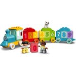 Jucarii, Copii si Bebe - Jucarii si jocuri - Seturi de constructie si cuburi - Seturi de constructie - Lego duplo primul meu tren cu numere - invata sa numeri 10954 - Infinity.ro