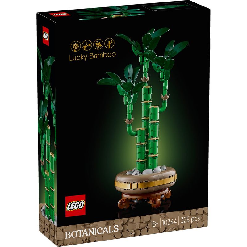 Jucarii, Copii si Bebe - Jucarii si jocuri - Seturi de constructie si cuburi - Seturi de constructie - Lego botanicals bambus norocos 10344 - Infinity.ro