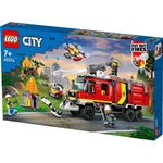 Jucarii, Copii si Bebe - Jucarii si jocuri - Seturi de constructie si cuburi - Seturi de constructie - Lego city masina unitatii de pompieri 60374 - Infinity.ro