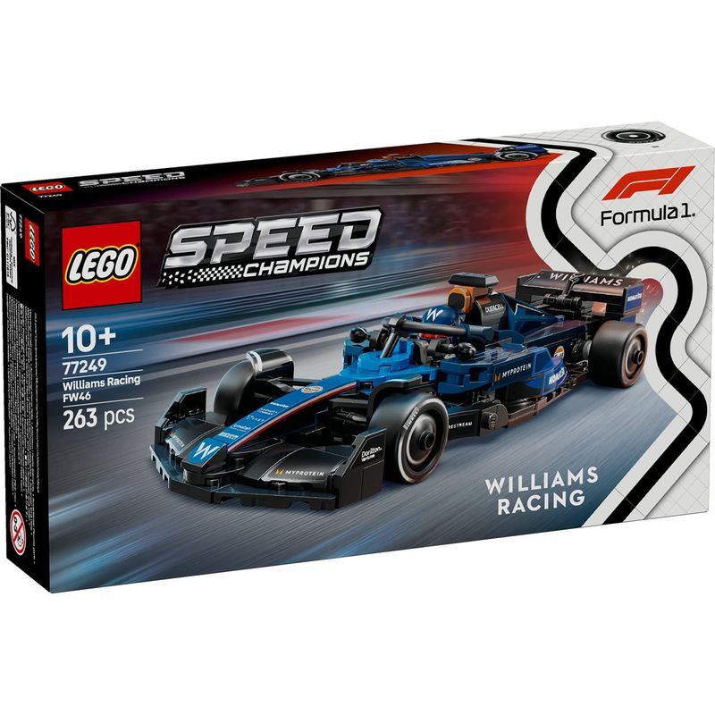 Jucarii, Copii si Bebe - Jucarii si jocuri - Seturi de constructie si cuburi - Seturi de constructie - Lego speed champions masina de curse f1 williams fw46 77249 - Infinity.ro