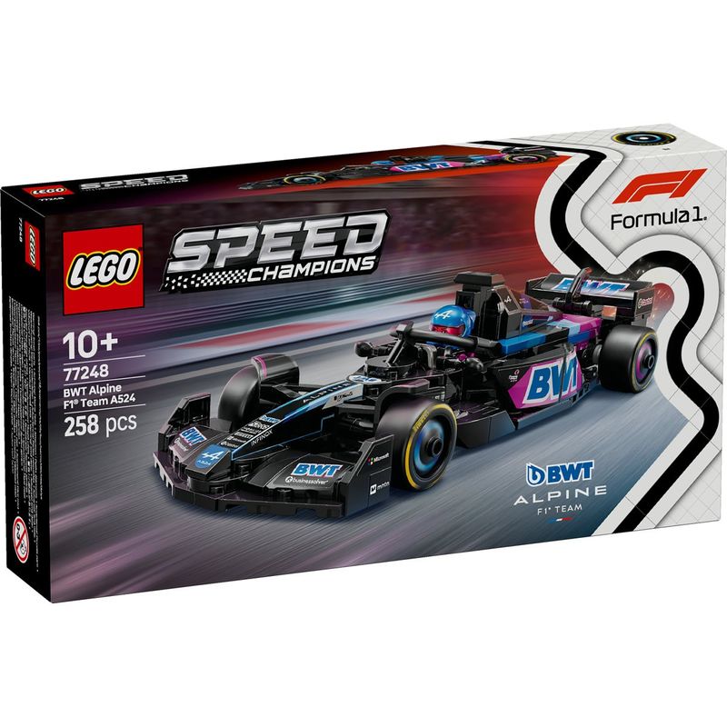 Jucarii, Copii si Bebe - Jucarii si jocuri - Seturi de constructie si cuburi - Seturi de constructie - Lego speed champions masina de curse f1 bwt alpine 77248 - Infinity.ro