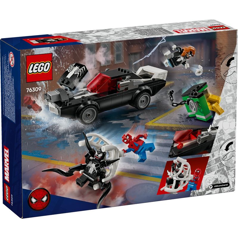 Jucarii, Copii si Bebe - Jucarii si jocuri - Seturi de constructie si cuburi - Seturi de constructie - Lego super heroes omul paianjen vs. masina fortoasa a lui venom 76309 - Infinity.ro