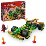 Jucarii, Copii si Bebe - Jucarii si jocuri - Seturi de constructie si cuburi - Seturi de constructie - Lego ninjago masina de curse pull-back a lui lloyd 71828 - Infinity.ro