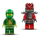 Jucarii, Copii si Bebe - Jucarii si jocuri - Seturi de constructie si cuburi - Seturi de constructie - Lego ninjago masina de curse pull-back a lui lloyd 71828 - Infinity.ro