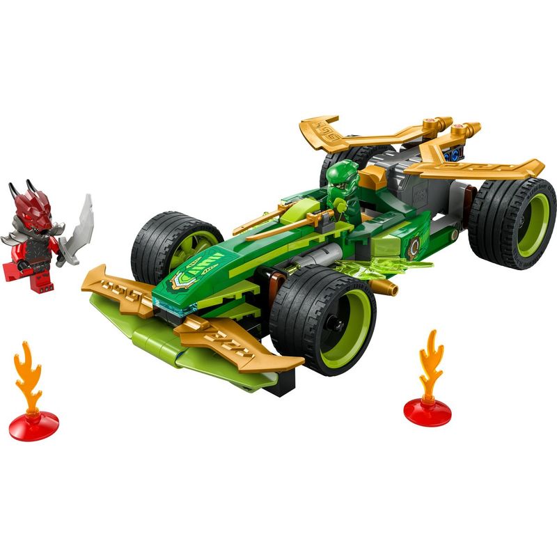 Jucarii, Copii si Bebe - Jucarii si jocuri - Seturi de constructie si cuburi - Seturi de constructie - Lego ninjago masina de curse pull-back a lui lloyd 71828 - Infinity.ro
