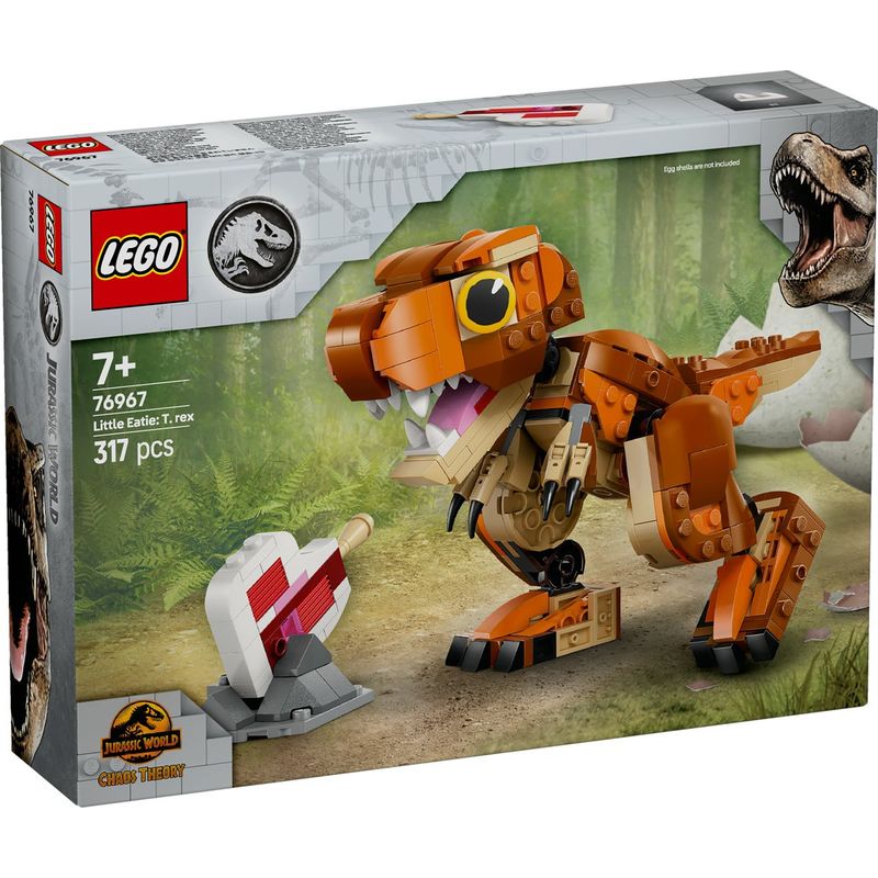 Jucarii, Copii si Bebe - Jucarii si jocuri - Seturi de constructie si cuburi - Seturi de constructie - Lego jurassic world little eatie t. rex 76967 - Infinity.ro