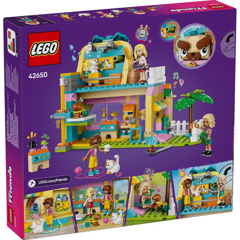 Jucarii, Copii si Bebe - Jucarii si jocuri - Seturi de constructie si cuburi - Seturi de constructie - Lego friends magazin de accesorii pentru animale de companie 42650 - Infinity.ro