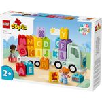 Jucarii, Copii si Bebe - Jucarii si jocuri - Seturi de constructie si cuburi - Seturi de constructie - Lego duplo camion cu alfabet 10421 - Infinity.ro