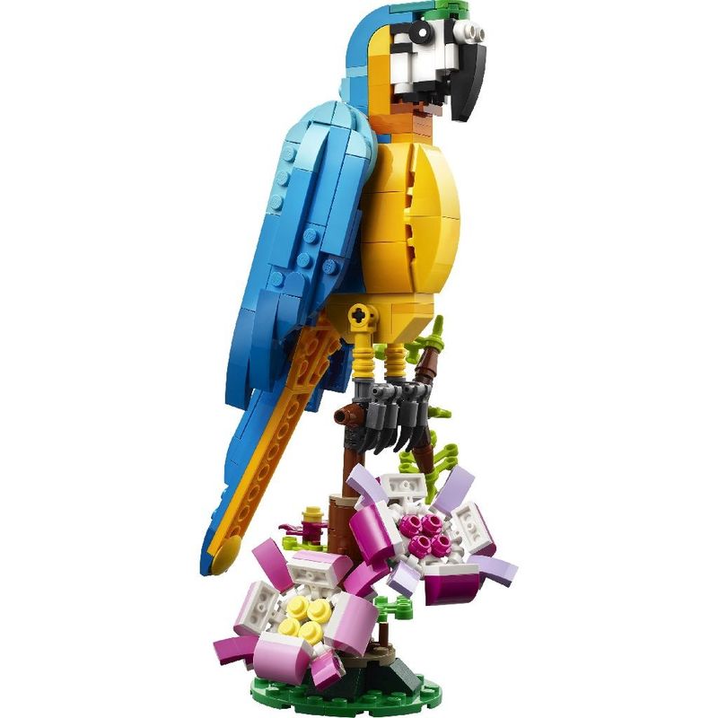 Jucarii, Copii si Bebe - Jucarii si jocuri - Seturi de constructie si cuburi - Seturi de constructie - Lego creator papagal exotic 31136 - Infinity.ro