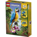 Jucarii, Copii si Bebe - Jucarii si jocuri - Seturi de constructie si cuburi - Seturi de constructie - Lego creator papagal exotic 31136 - Infinity.ro