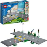 Jucarii, Copii si Bebe - Jucarii si jocuri - Seturi de constructie si cuburi - Seturi de constructie - Lego city  placi de drum 60304 - Infinity.ro