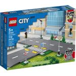Jucarii, Copii si Bebe - Jucarii si jocuri - Seturi de constructie si cuburi - Seturi de constructie - Lego city  placi de drum 60304 - Infinity.ro