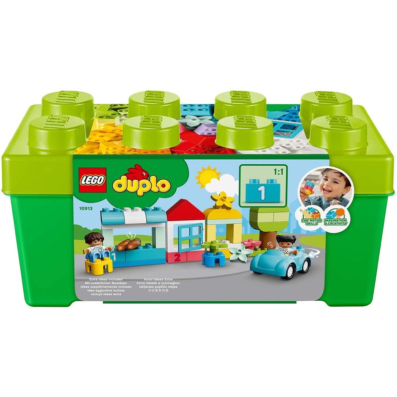 Jucarii, Copii si Bebe - Jucarii si jocuri - Seturi de constructie si cuburi - Seturi de constructie - Lego duplo cutie in forma de caramida 10913 - Infinity.ro