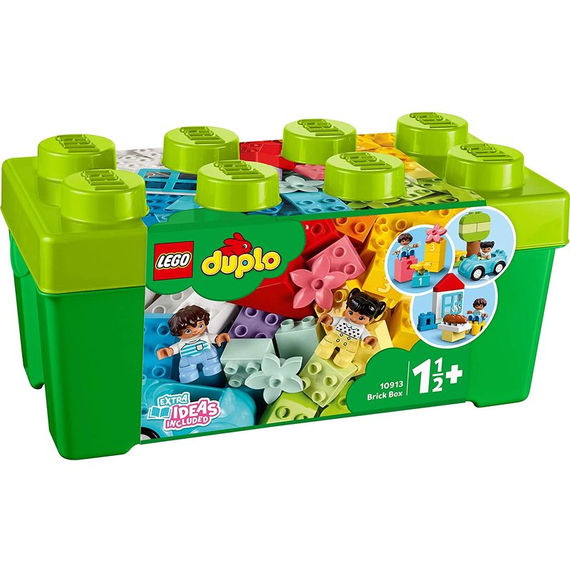 Jucarii, Copii si Bebe - Jucarii si jocuri - Seturi de constructie si cuburi - Seturi de constructie - Lego duplo cutie in forma de caramida 10913 - Infinity.ro