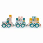 Jucarii, Copii si Bebe - Jucarii si jocuri - Seturi de constructie si cuburi - Seturi de constructie - Ecoiffier tren cu animale - Infinity.ro