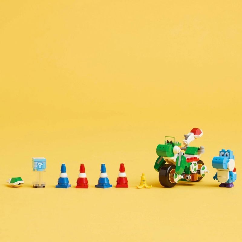 Jucarii, Copii si Bebe - Jucarii si jocuri - Seturi de constructie si cuburi - Seturi de constructie - Lego super mario mario kart yoshi bike 72031 - Infinity.ro
