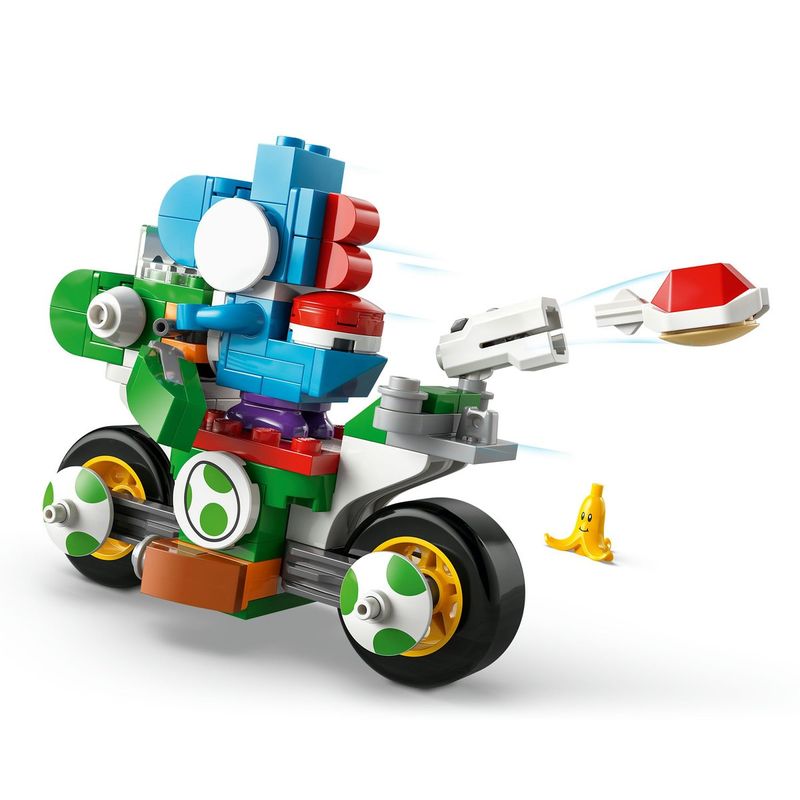Jucarii, Copii si Bebe - Jucarii si jocuri - Seturi de constructie si cuburi - Seturi de constructie - Lego super mario mario kart yoshi bike 72031 - Infinity.ro