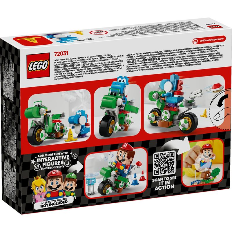 Jucarii, Copii si Bebe - Jucarii si jocuri - Seturi de constructie si cuburi - Seturi de constructie - Lego super mario mario kart yoshi bike 72031 - Infinity.ro