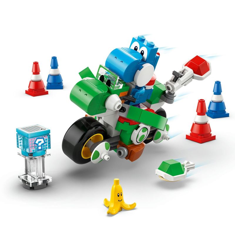 Jucarii, Copii si Bebe - Jucarii si jocuri - Seturi de constructie si cuburi - Seturi de constructie - Lego super mario mario kart yoshi bike 72031 - Infinity.ro