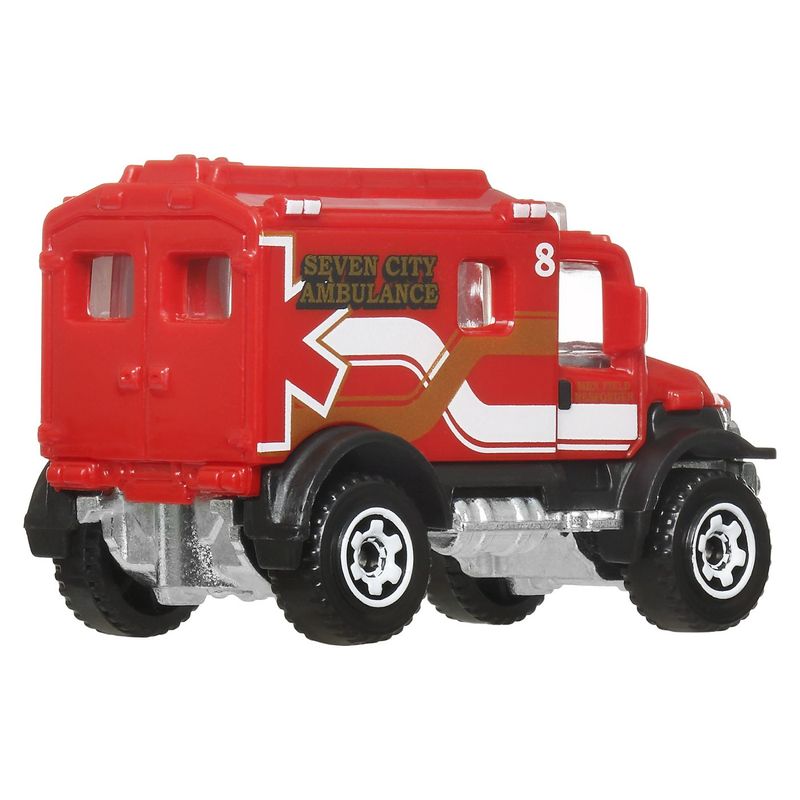 Jucarii, Copii si Bebe - Jucarii si jocuri - Vehicule si jucarii cu telecomanda - Masinute - Matchbox set 5 masinute metalice mbx marine rescue scara 1:64 - Infinity.ro