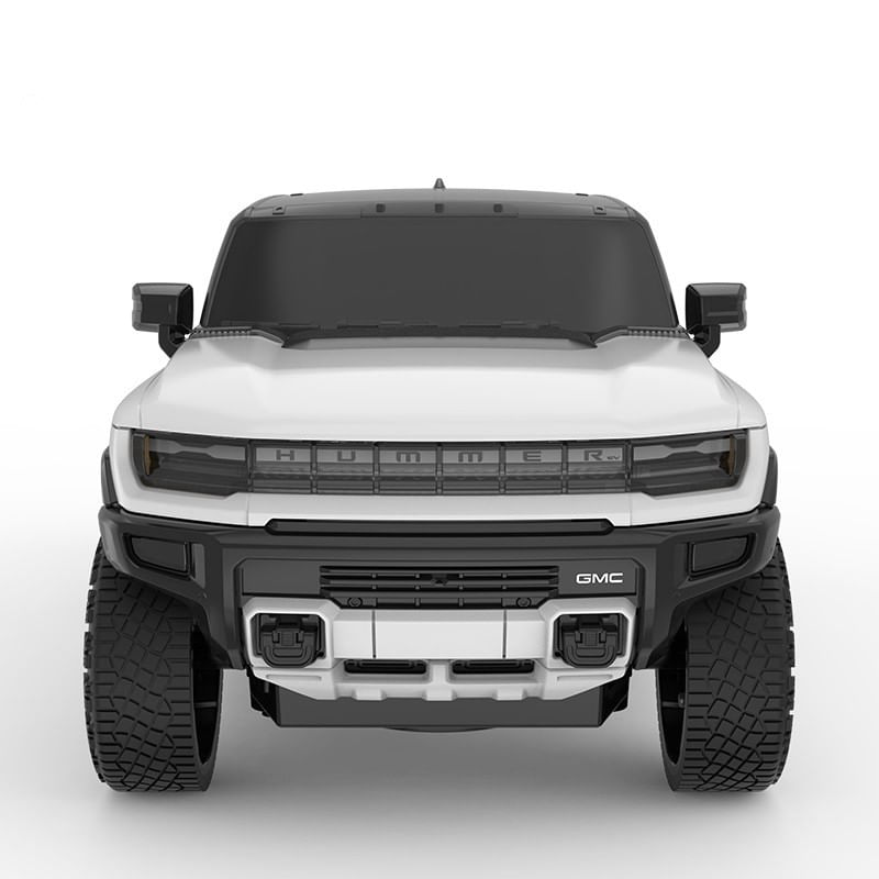 Jucarii, Copii si Bebe - Jucarii si jocuri - Vehicule si jucarii cu telecomanda - Masinute - Masina cu telecomanda hummer ev alb cu scara 1 la 24 - Infinity.ro