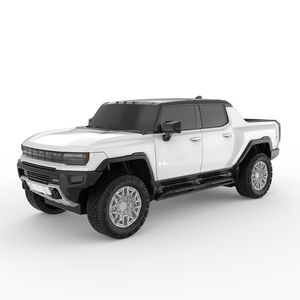 Masina cu telecomanda hummer ev alb cu scara 1 la 24
